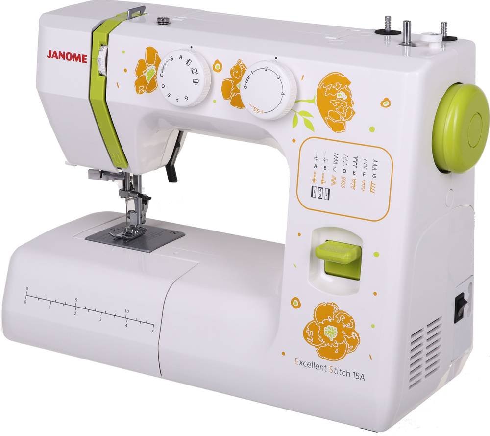 Швейная машина Janome Excellent Stitch 15A белый