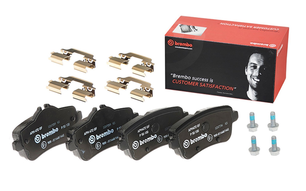 Колодки тормозные задние brembo Колодки тормозные задние brembo