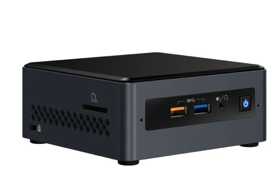 Intel Мини-ПК NUC BOXNUC7CJYSAL2 (BOXNUC7CJYSAL2) (Intel Celeron J4005, RAM 4 ГБ, SSD 32 ГБ, Без видеокарты, #1