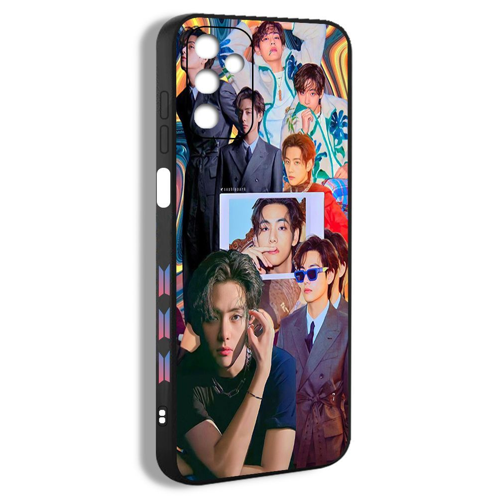 Чехол на Samsung Galaxy A14 БТС Ким Тэхен Б BTS V Taehyung Ким ТЭ хён WQQ03