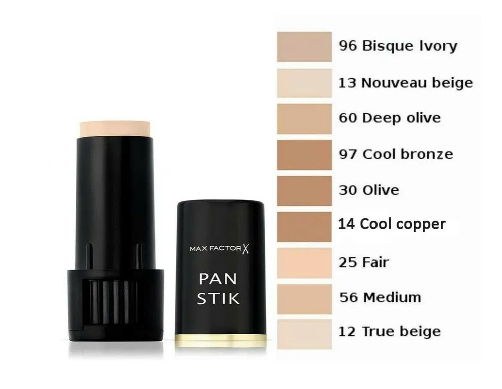 Max Factor Тональный крем PANSTIK Тон 25, Fair, 9 г #1