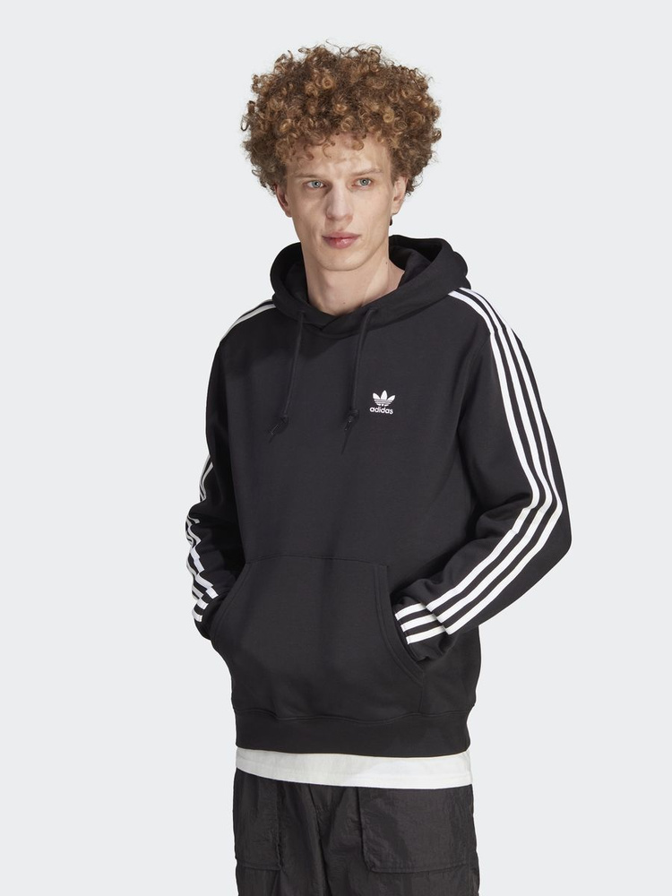 Black adidas hoody sale