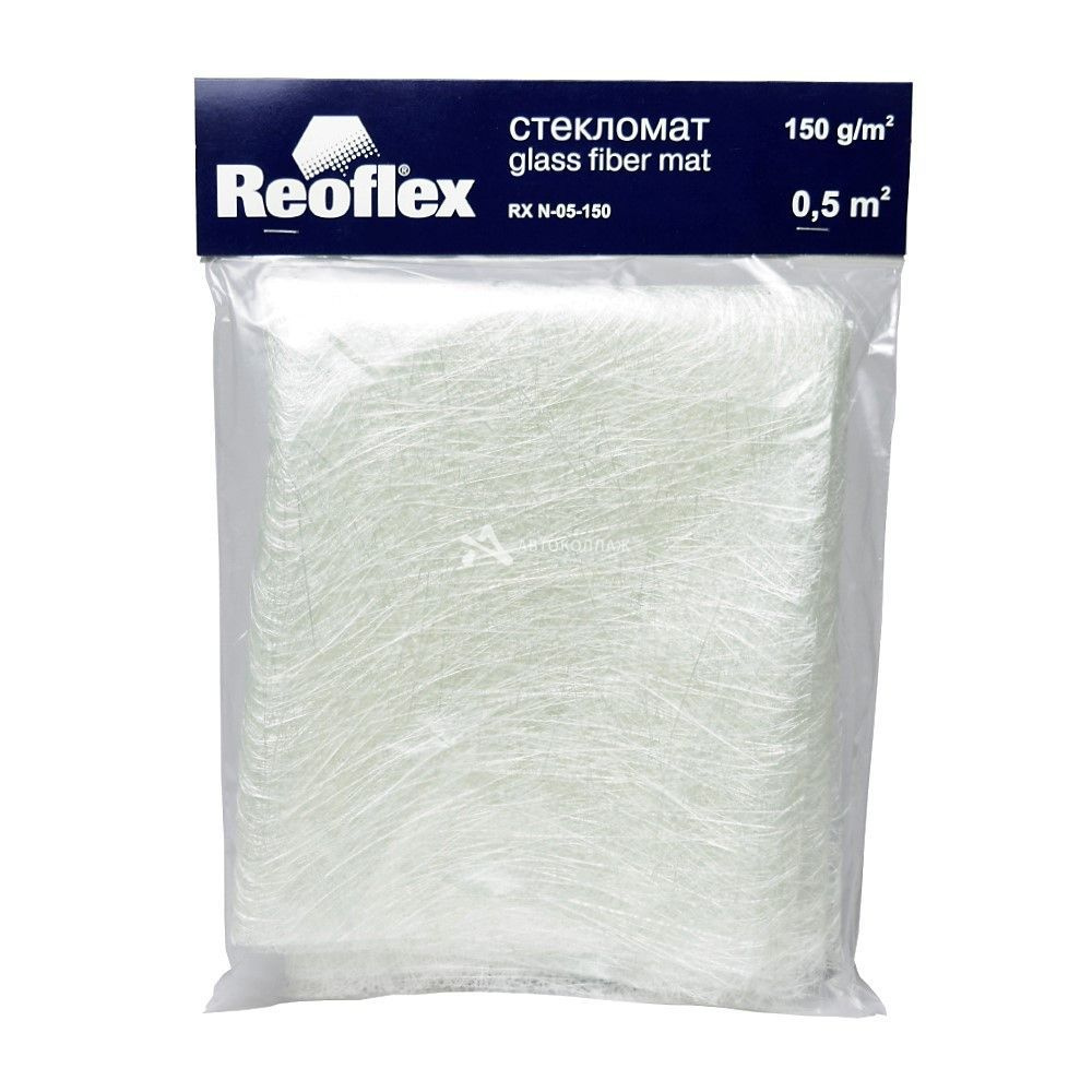 Стекломат REOFLEX Glass Fiber Mat, плотность 150 гр./кв.м, 0,5 кв.м., RX N-05  #1