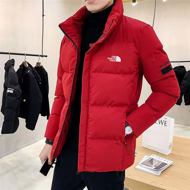 North face deals red down jacket