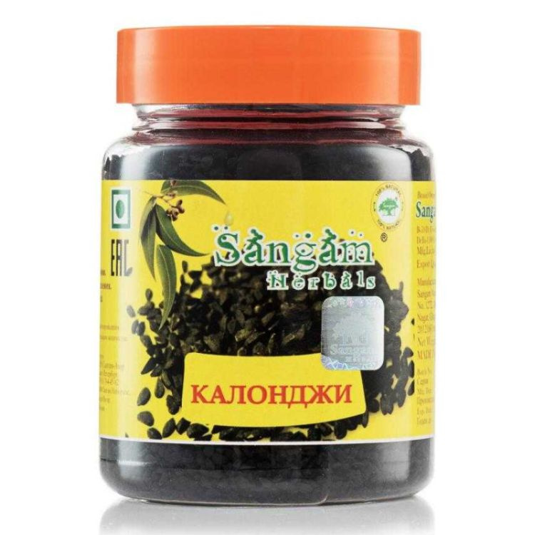 Калонджи (черный тмин) Сангам Хербалс (Sangam Herbals), 80 г. - купить ...