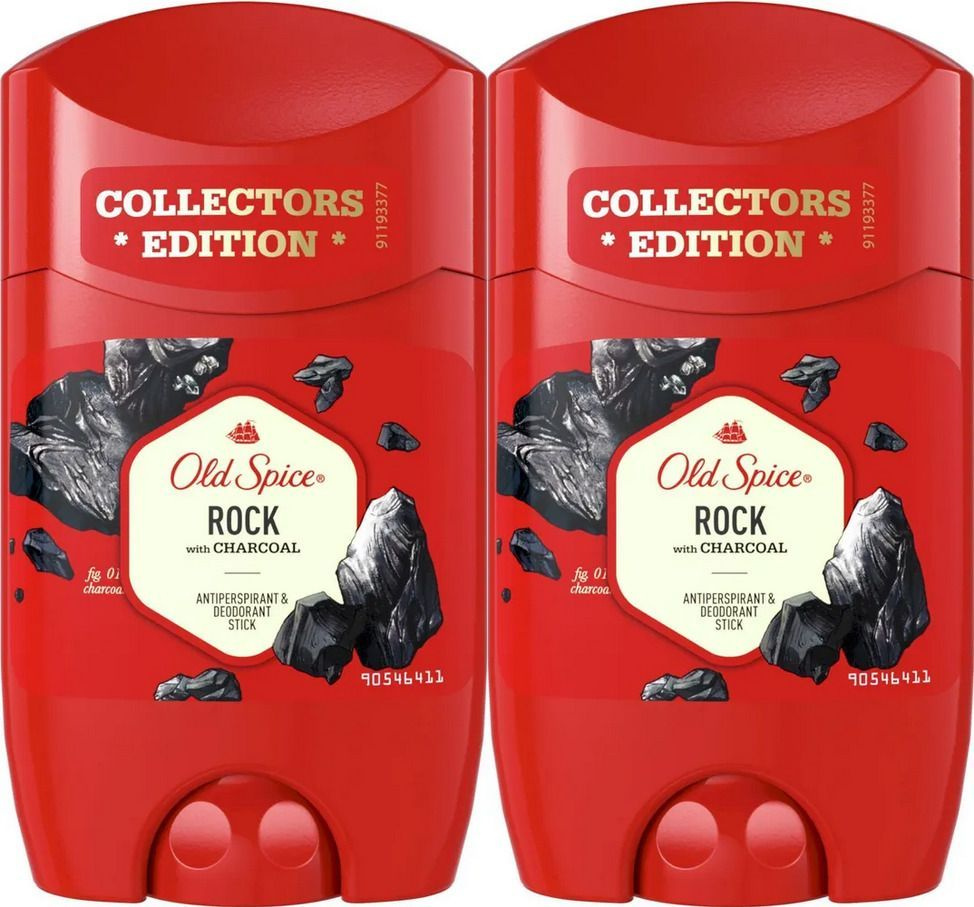 Дезодорант мужской, Old Spice rock, твердый стик, 50 мл 2шт / Олд спайс ...