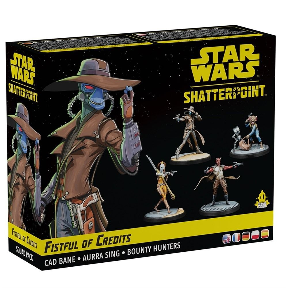 Дополнение для настольной игры Star Wars: Shatterpoint - Fistful of Credits  - Cad Bane Squad Pack (на английском) - купить с доставкой по выгодным  ценам в интернет-магазине OZON (1235227067)