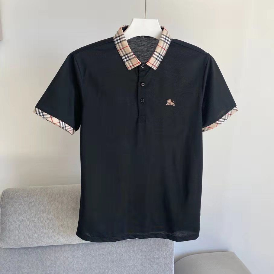 Burberry collared polo shirt best sale