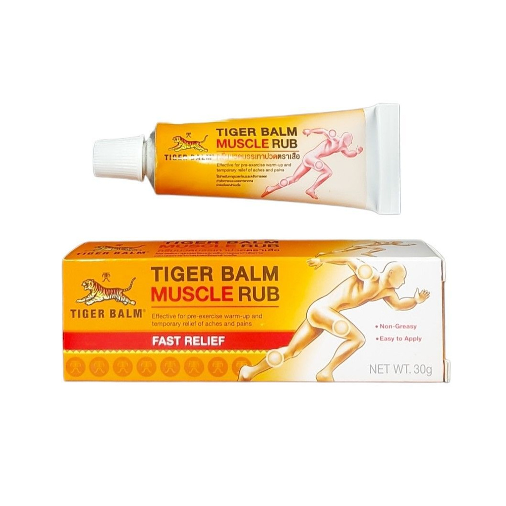 Тайский крем для мышц Tiger Balm Muscle Rub, 30 гр. #1