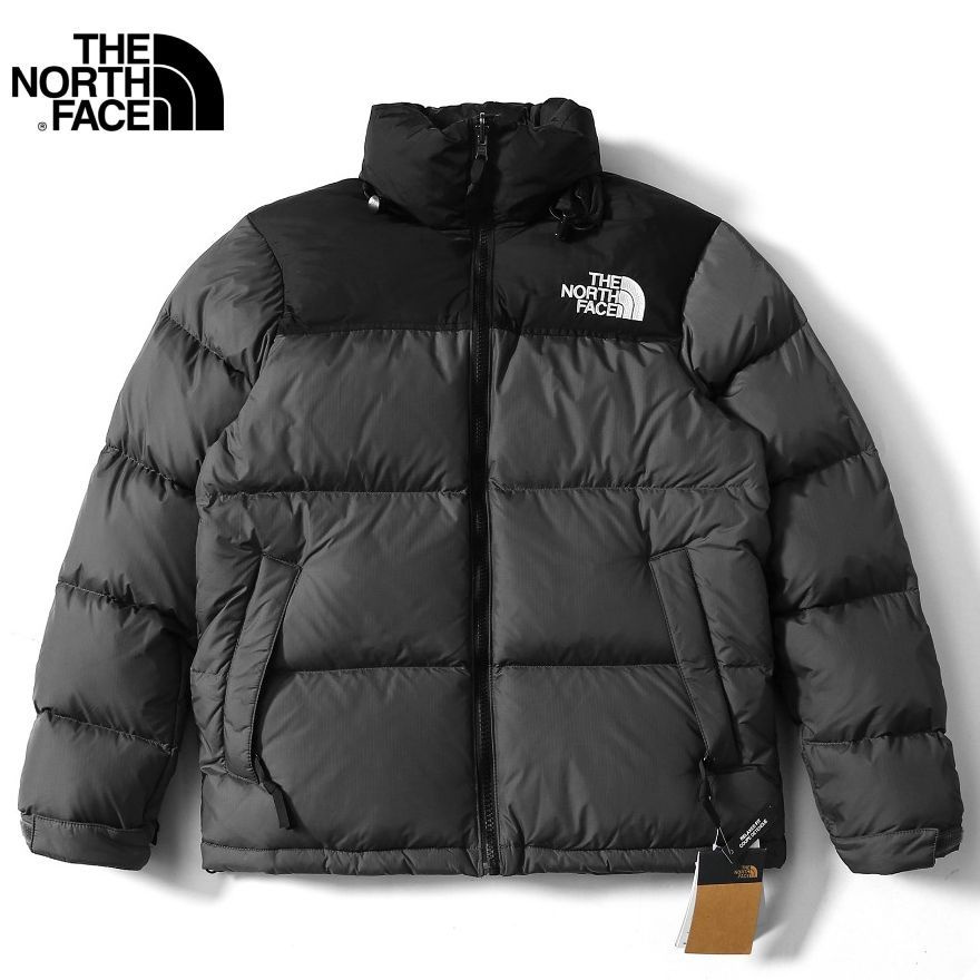 Grey deals nuptse jacket