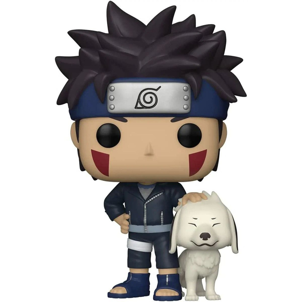 Фигурка Funko POP Naruto Shippuden "Kiba with Akamaru" 10 см / Коллекционная фигурка Киба и Акамару 1194 #1