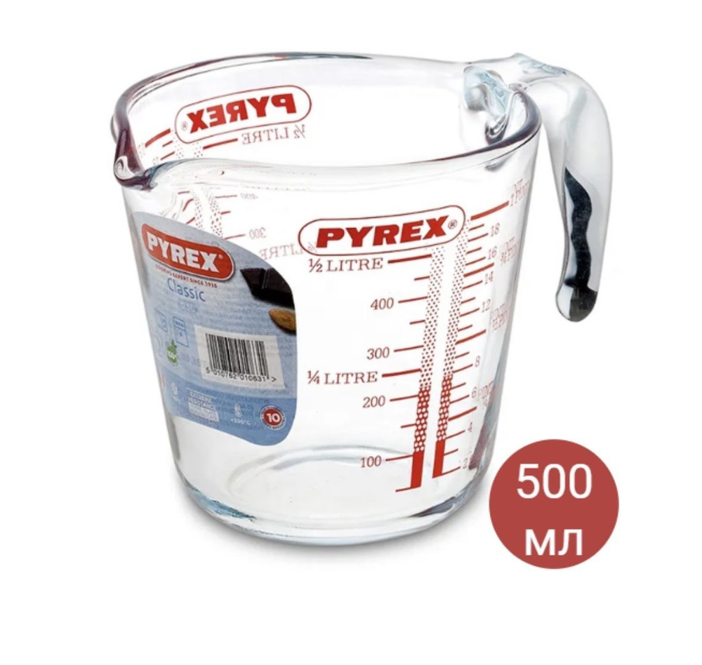 Pyrex Емкость мерная, 500 мл, 1 шт #1