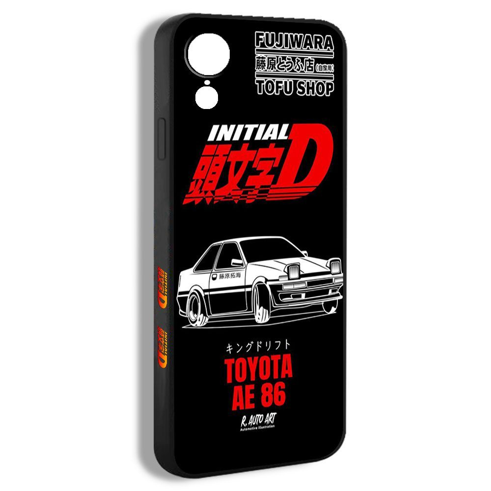 Чехол на iPhone XR Такуми Фудживара аниме Инициал ди Initial d AE86 Trueno  PTM07 - купить с доставкой по выгодным ценам в интернет-магазине OZON  (1243597343)