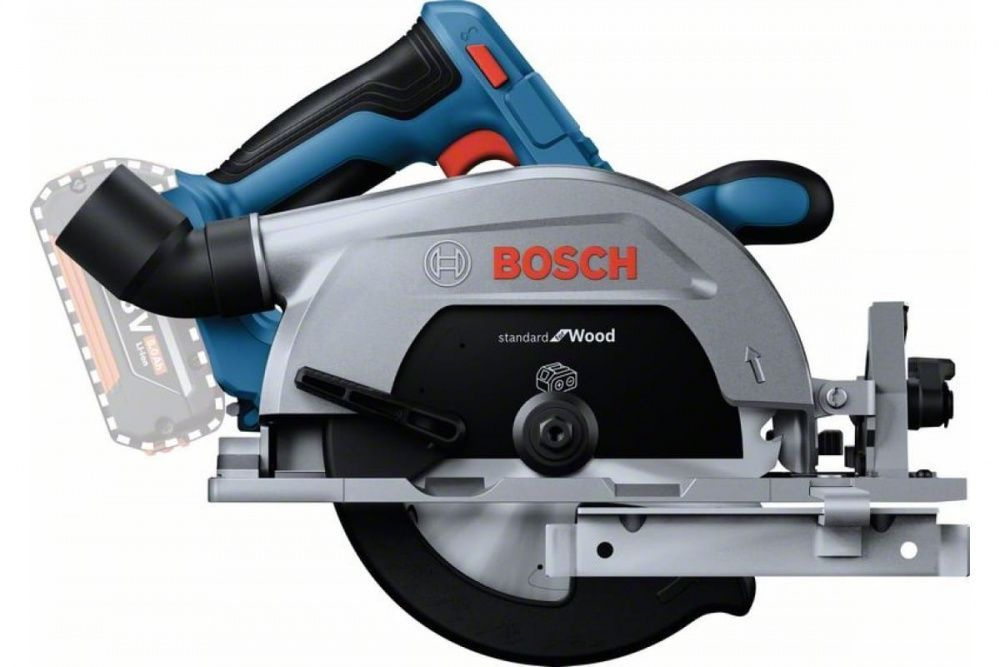 Пила дисковая аккумуляторная BOSCH GKS 185-LI (без АКБ и ЗУ) 06016C1221  #1