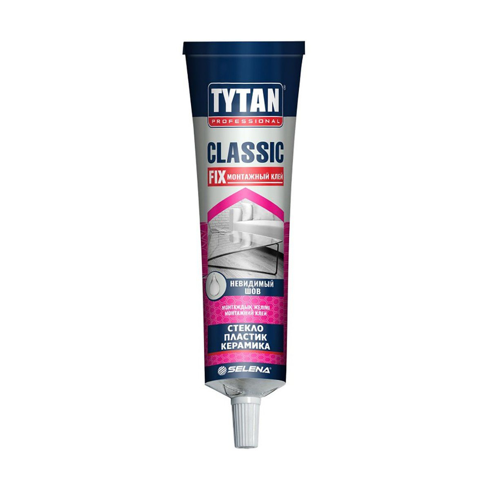 Tytan Professional Клей строительный Classic Fix каучуковый, для стекла ...