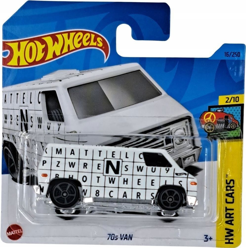 Hot Wheels 70s Van White 2023 16 250 OZON 1254922718