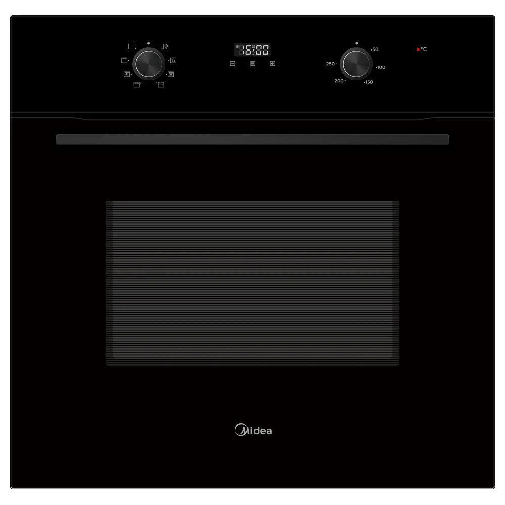 Встраиваемый духовой шкаф Midea MO67003GB, черный - купить с доставкой ...