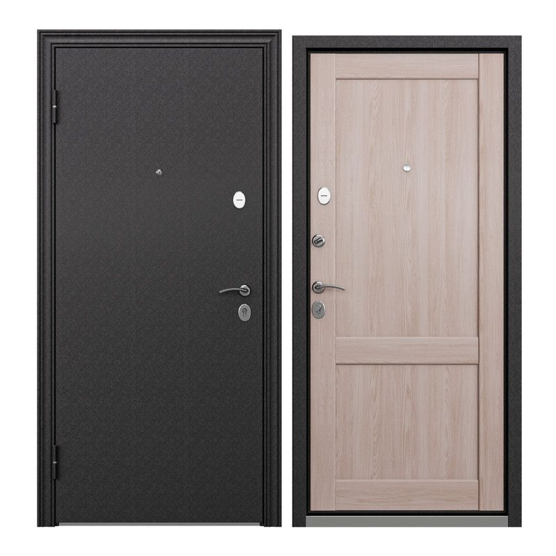 Дверь входная Torex для квартиры металлическая Flat-L 950х2050, открывание влево, тепло-шумоизоляция, #1