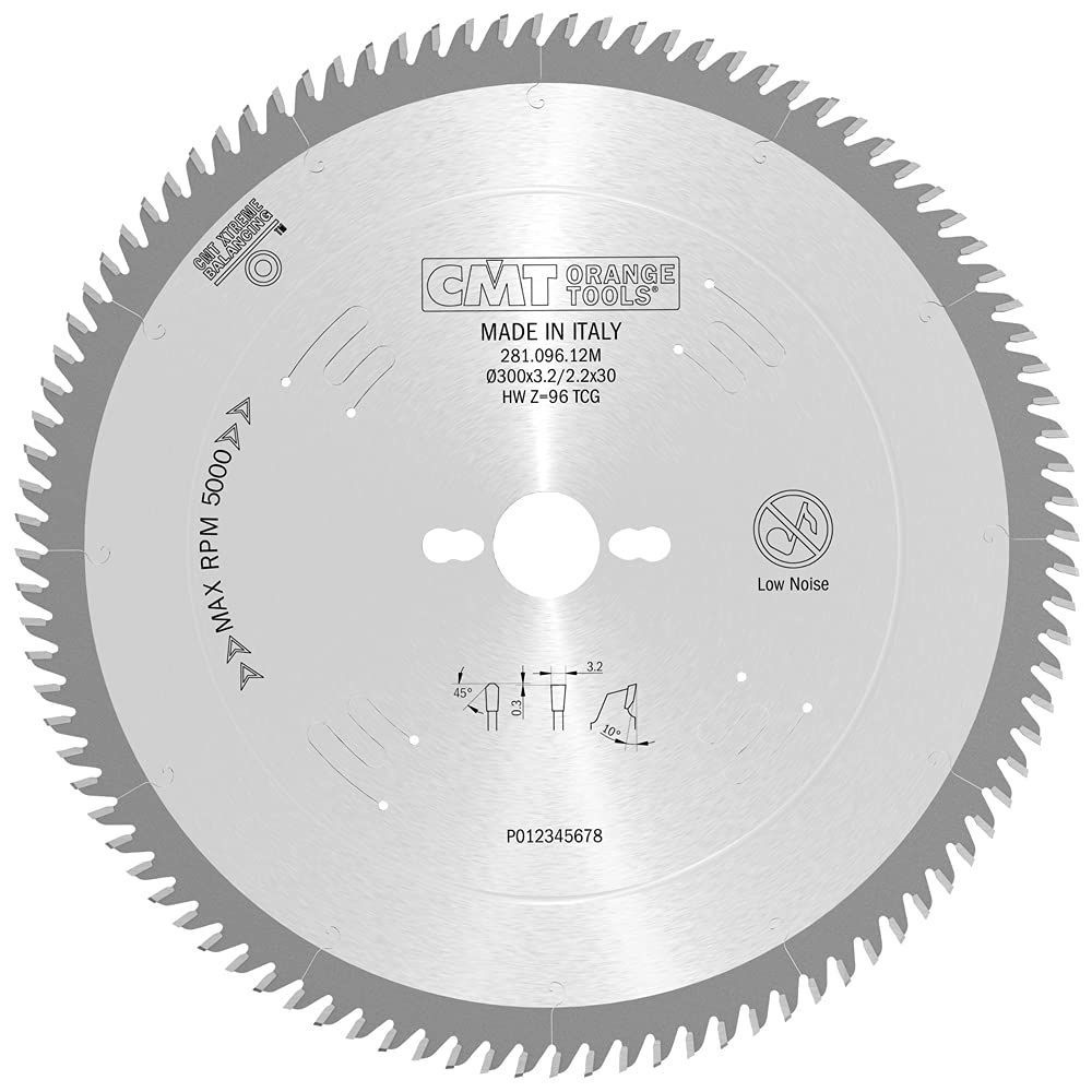 Диск пильный для раскроя ЛДСП СМТ Италия 300x30x3,2/2,2 10 TCG Z 96 CMT 281.096.12M  #1