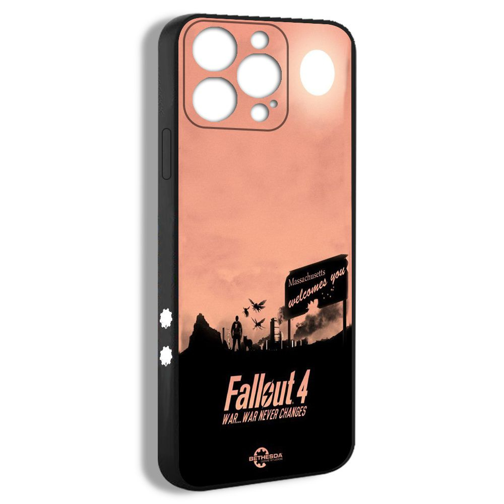 чехол для смартфона Подходит для iPhone 15 Pro Дьюк Fallout 4 Игра обложка  иллюстрация UMU09