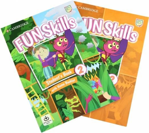 Fun Skills Level 2 Students Book And Home Booklet With Online