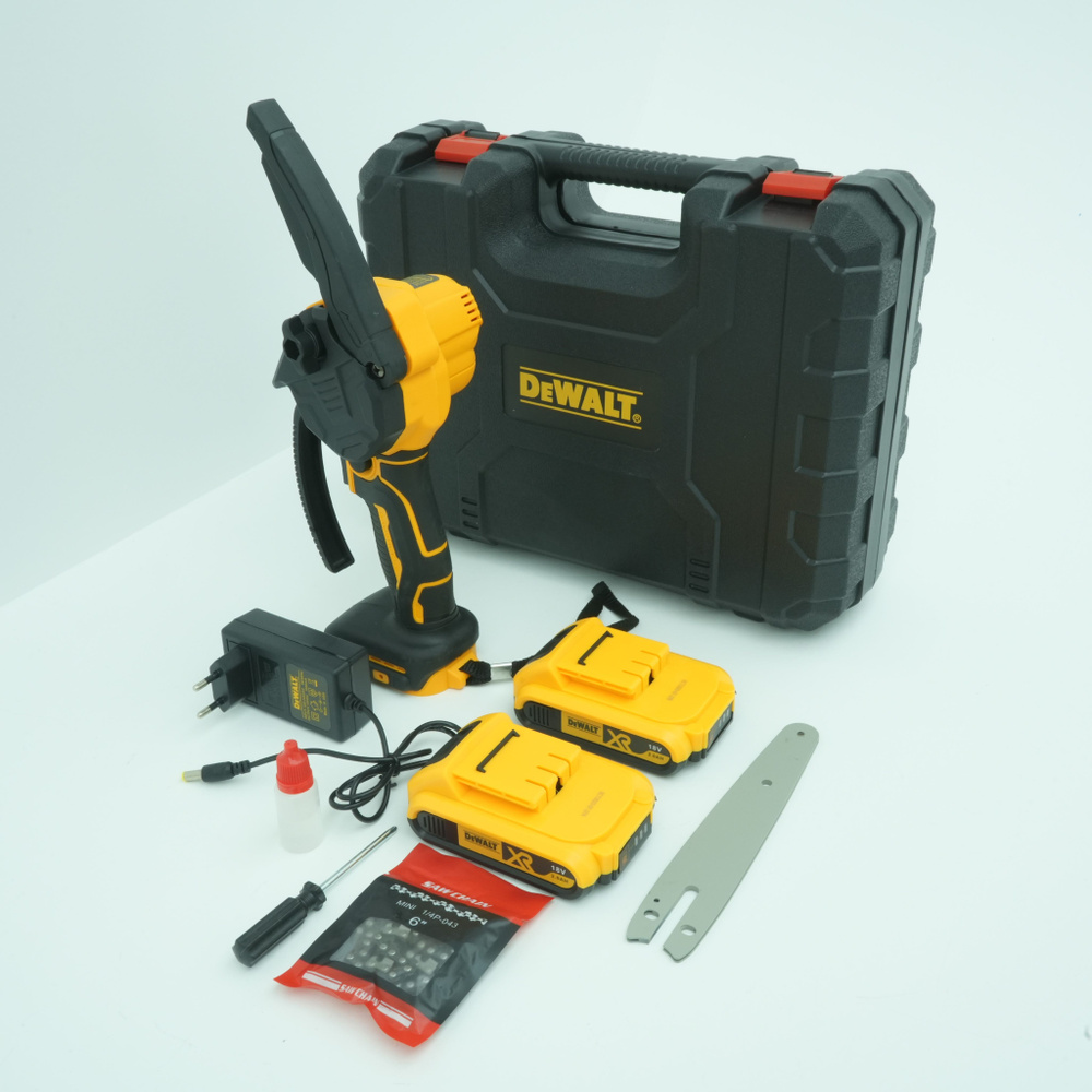 Аккумуляторная мини цепная пила DEWALT 18V 2.0AH - купить с доставкой ...