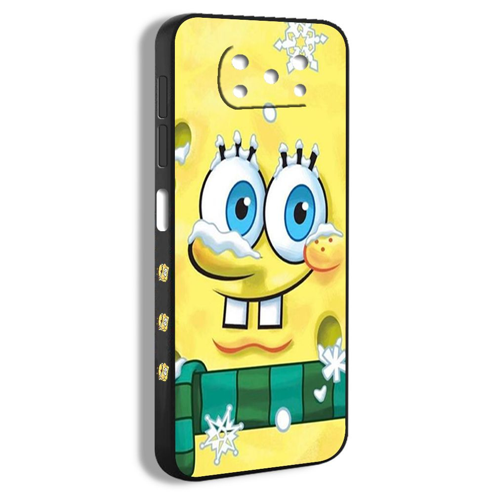 чехол для смартфона Подходит для xiaomi poco x3 nfc Спанч Боб Губка Боб  SpongeBob аниме милый рисунок APA19 - купить с доставкой по выгодным ценам  в интернет-магазине OZON (1265399857)