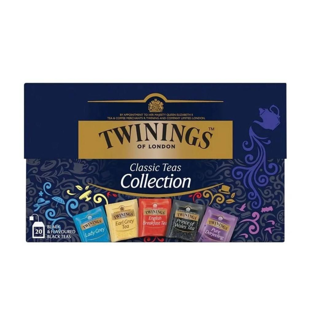 Черный чай Twinings Classic Collection ассорти в пакетиках (5 вкусов), 20 пак. (Финляндия)  #1
