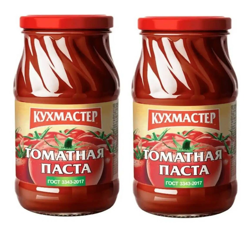 Кухмастер. Томатная паста Твист ГОСТ 480 гр/2 шт. - купить с доставкой ...