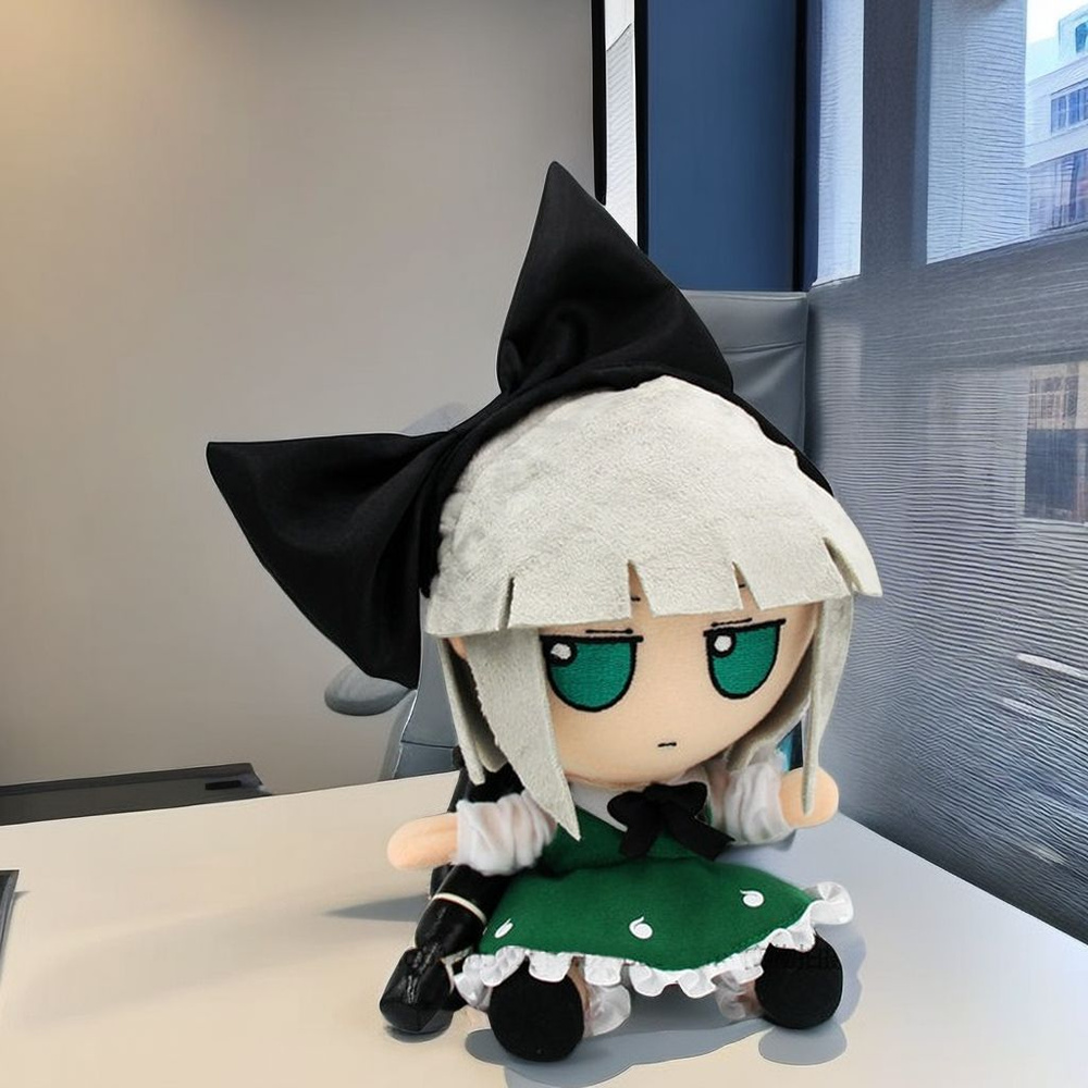 Аниме Мягкие Игрушки TouHou Project Fumo Youmu Konpaku / Ёму Конпаку  Игрушка Антистресс 20 CM - купить с доставкой по выгодным ценам в  интернет-магазине OZON (1316001844)