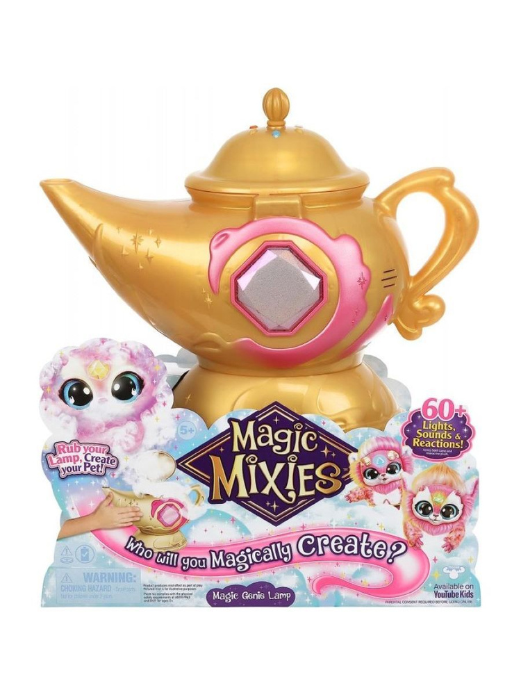 Magic Mixies Magic Lamp Волшебная лампа Джина- Розовая купить на OZON ...