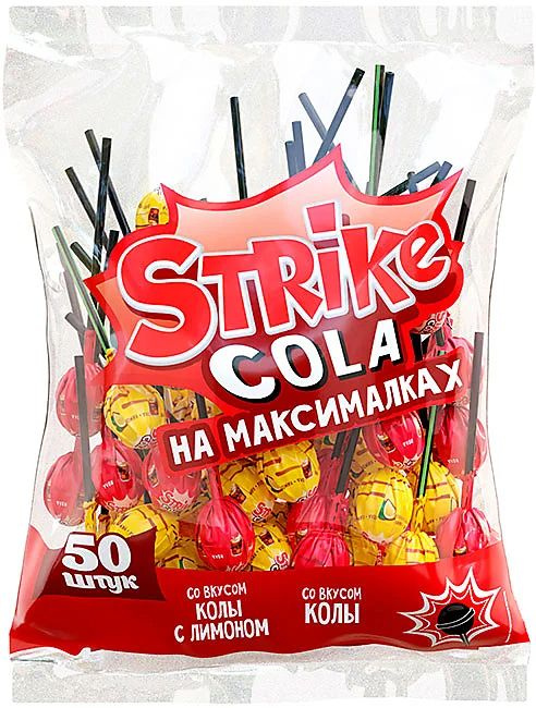 Леденцы на палочке "Cola Strike" #1