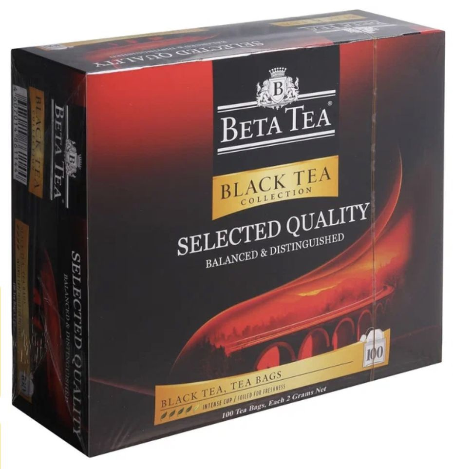 Чай черный Бета Селект 100 пакетов #1