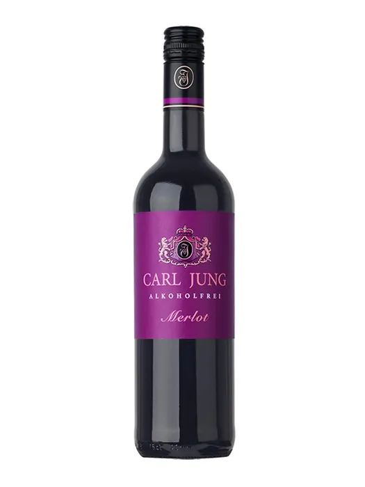 Вино безалкогольное красное полусухое Carl Jung "Merlot" (Мерло) 0,75 л  #1