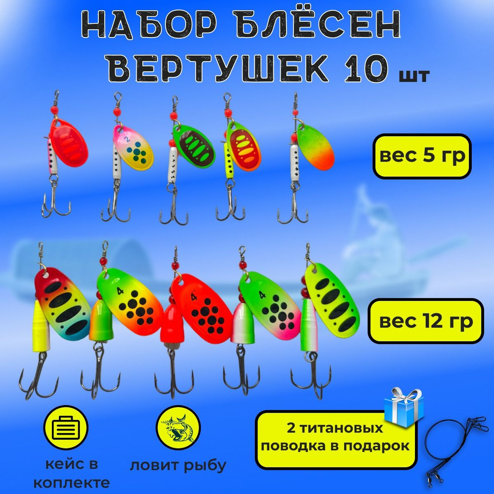 Блесна вертушка #1