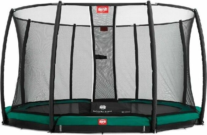 Батут BERG Champion InGround 430 Green + Safety Net Deluxe #1