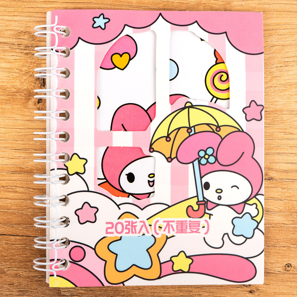 Набор наклеек Куроми My Melody (20 стр.) светло-розовый - купить с ...