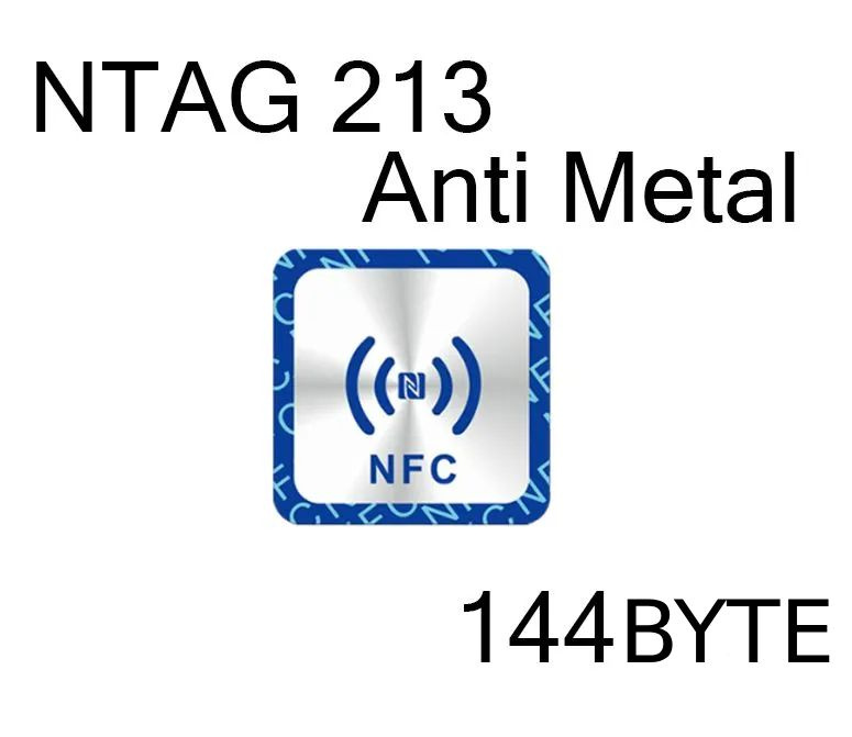 NFC метка NTAG 213 / Anti Metal / бирка #1