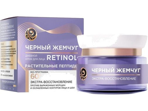 дневной крем для лица 60+ Черный Жемчуг retinol #1