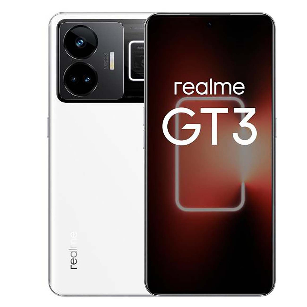 Смартфон realme GT3 240W 16/1TB Pulse White - купить по выгодной цене в  интернет-магазине OZON (1327590326)