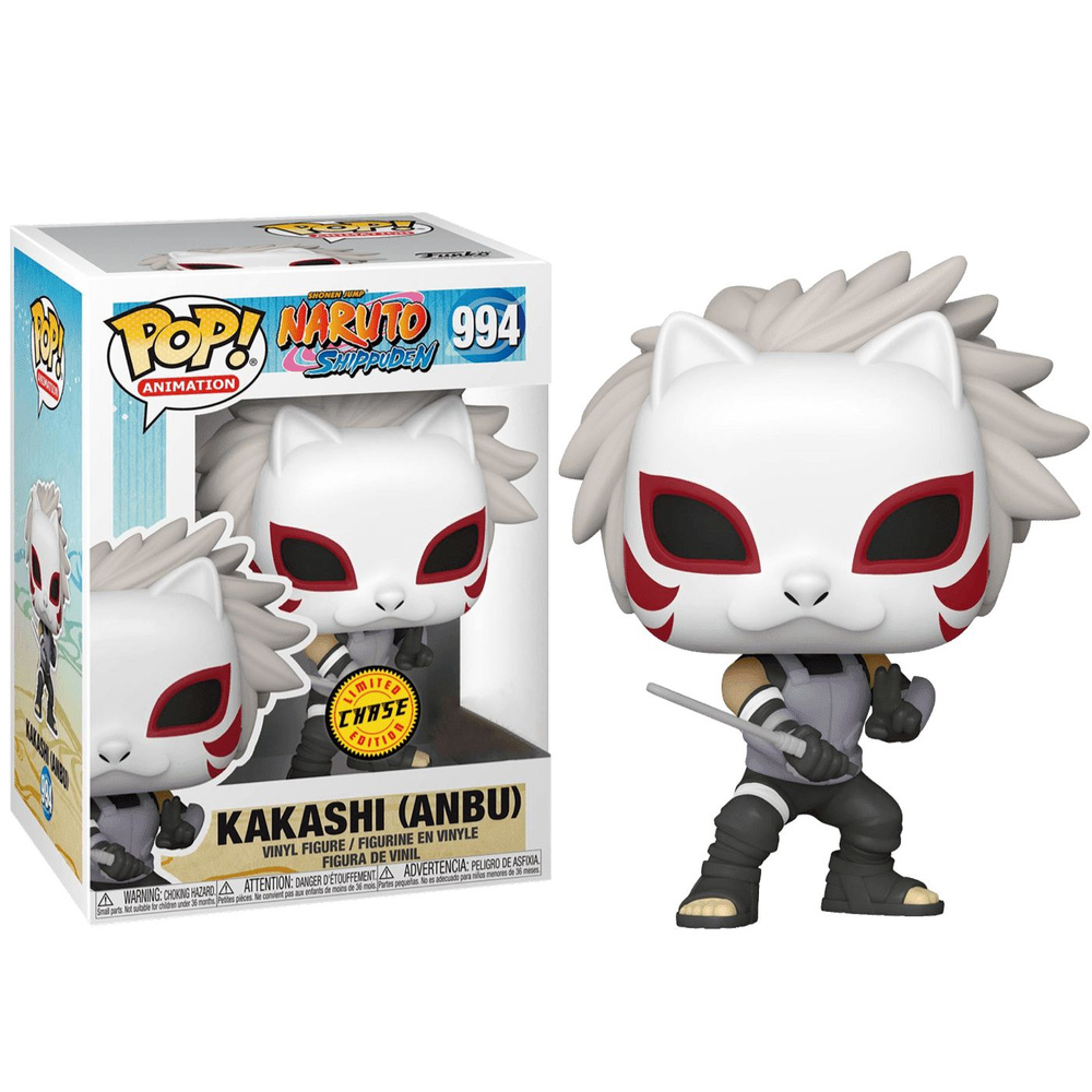 Фигурка Funko Pop! Naruto: Kakashi Anbu Chase (стикер AAA (Фанко Поп Какаши  Анбу из аниме Наруто))