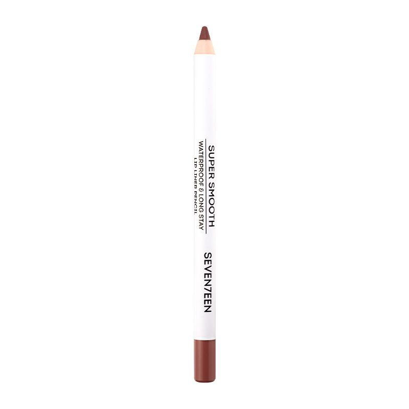 Seventeen Карандаш для губ водостойкий с витамином Е Super Smooth Waterproof Lip Liner, 03 натуральный, #1