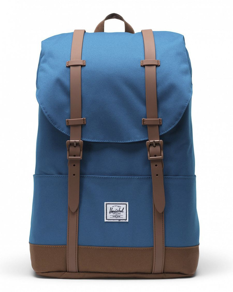 Рюкзак Herschel Retreat Youth (11158) MYKONOS BLUE/SADDLE BROWN #1