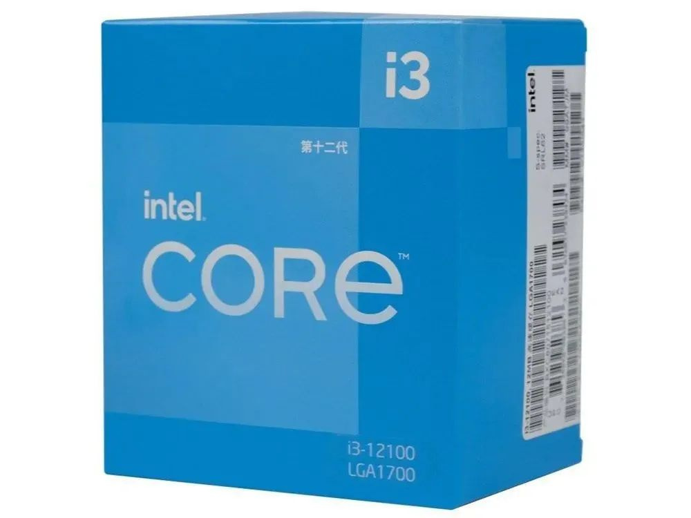 Процессор intel core i3 12400f. Cpu intel core i3-12100 alder lake oem-это.