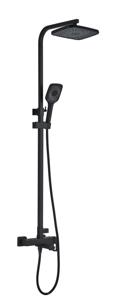OUTE Душевой комплект черный матовый - купить с доставкой по выгодным ...