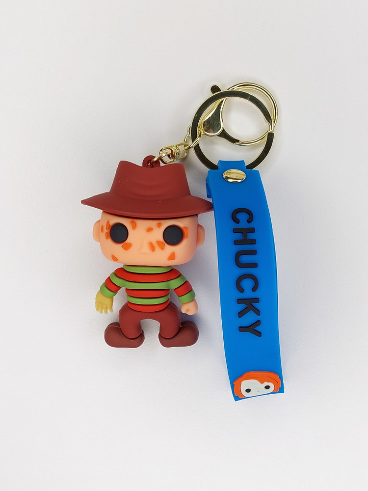 Брелок keychain силиконовый Фредди Крюгер Freddy Krueger - купить с ...