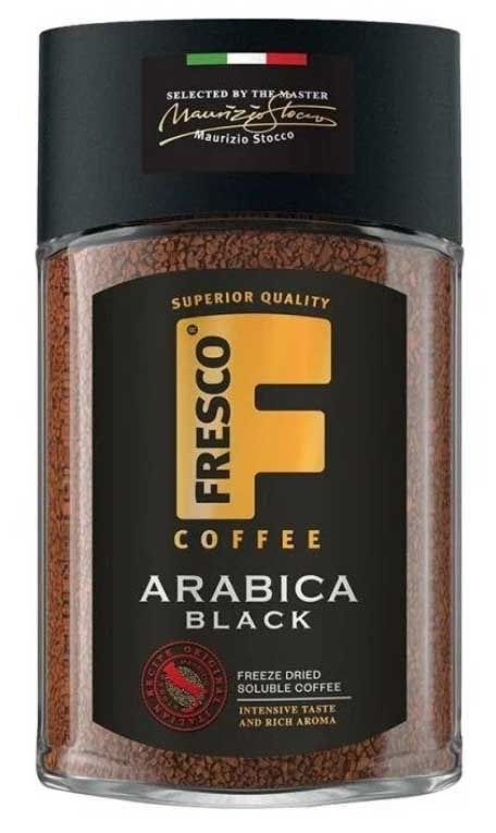 Кофе FRESCO Arabica Black 90г.,кристал, стекло #1