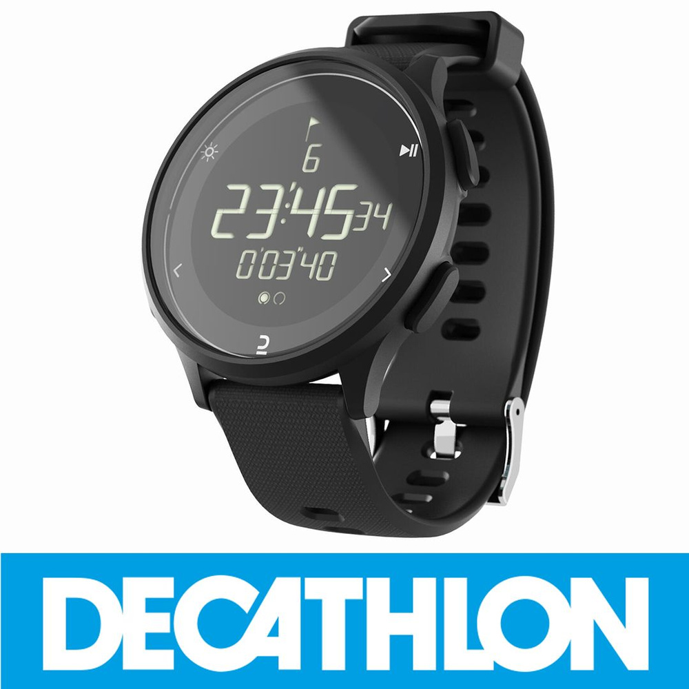 DECATHLON Спортивные часы W500MS, цвет черный #1