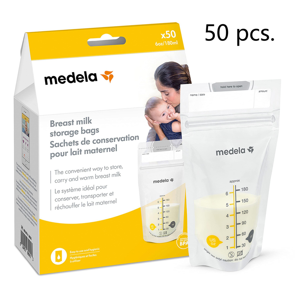 Medela Пакет для хранения грудного молока, 180 мл #1