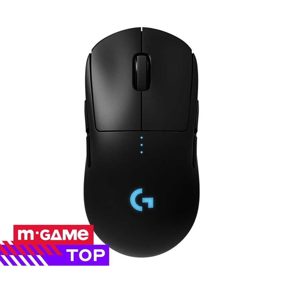 Logitech Игровая мышь беспроводная G PRO Wireless, черный #1